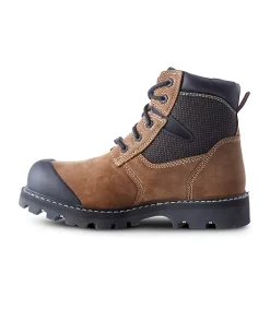 LP Royer Men's 6 Inch Metal Free Composite Toe Composite Plate Work Boots