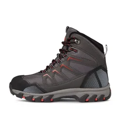 DAKOTA Men's Steel Toe Steel Plate Waterproof Mid Cut Safety Hiking Boots - Grey -Helly Hansen shop 102366 5ANCDK8 2127 PROD 2 GREY