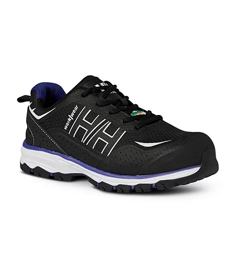 Helly Hansen Workwear Women's Workwear Aluminum Toe Composite Plate Low Cut Safety Shoes - Black/Purple 6 Helly Hansen Workwear Women's Workwear Aluminum Toe Composite Plate Low Cut Safety Shoes - Black/Purple - Image 4