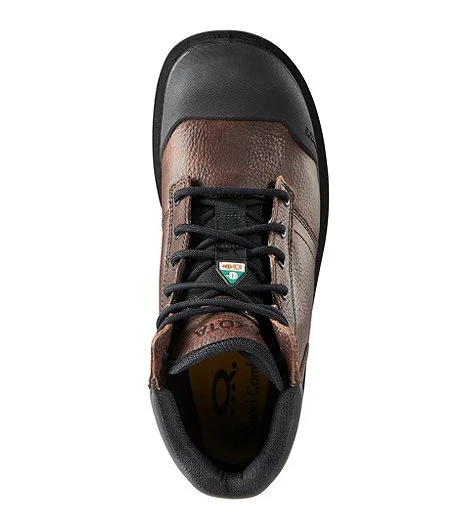 DAKOTA Men's 6002 6 Inch Steel Toe Steel Plate Leather Work Boots - Brown 5 DAKOTA Men's 6002 6 Inch Steel Toe Steel Plate Leather Work Boots - Brown - Image 3