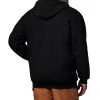 DAKOTA Men's T-Max Lined Full Zip Kangaroo Pocket Hooded Sweatshirt -Helly Hansen shop 16852 FZFL 002 PROD 2 BLACK