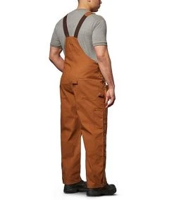 DAKOTA Men's Unlined Stretch Duck Bib Overalls