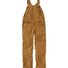 Carhartt Women's Crawford Rugged Flex Double Front Canvas Bib Overalls -Helly Hansen shop 226390 102438 211 PROD 2 CARBRN