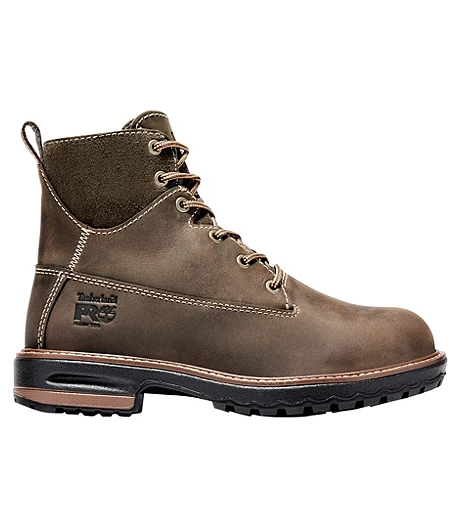 Timberland Pro Women's Hightower 6 Inch Composite Toe Composite Plate Leather Work Boots - Brown 4 Timberland Pro Women's Hightower 6 Inch Composite Toe Composite Plate Leather Work Boots - Brown - Image 2