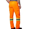 Tough Duck Men's Hi Vis Cargo Pants - Orange -Helly Hansen shop 230015 SP011 PROD 2 FLUORN