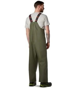 Helly Hansen Workwear Men's Storm Rain Bib Overalls - Green