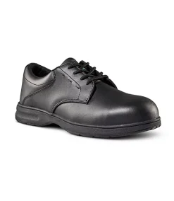 Men's Dakota ESD Aluminum Toe Lace Up Leather Safety Shoe -Helly Hansen shop 237397 5ANDDK9 3200 PROD 1 BLACK