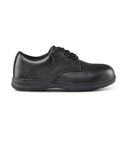 Men's Dakota ESD Aluminum Toe Lace Up Leather Safety Shoe -Helly Hansen shop 237397 5ANDDK9 3200 PROD 2 BLACK