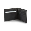 DAKOTA Men's Slim Fold Leather Wallet -Helly Hansen shop 252543 6CTLDKSH83902BK PROD 2 BLACK