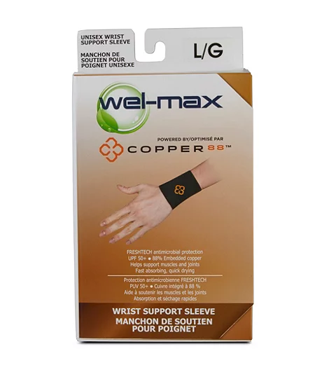 Wel-max Copper 88 Wrist Band Sleeve 3 Wel-max Copper 88 Wrist Band Sleeve