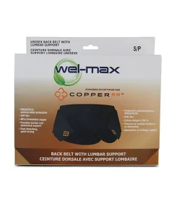Wel-max Copper 88 Small/Medium Back Support Belt