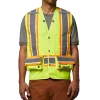 DAKOTA Men's VizLite DT Class 2 300D Surveyor's Vest 2 DAKOTA Men's VizLite DT Class 2 300D Surveyor's Vest -Helly Hansen shop 259762 1AAFDK VLVU02 PROD 1 LIME