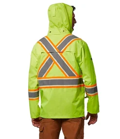 DAKOTA Men's VizLite DT Class 2 150D Jacket -Helly Hansen shop 259790 1AAGDK VLJU02 PROD 2 LIME