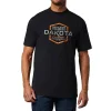 DAKOTA Men's Short Sleeve Genuine Logo T-Shirt