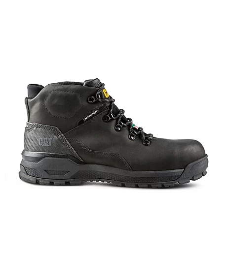CATERPILLAR CAT Men's Composite Toe Composite Plate Kinetic ICE + Waterproof Mid-Cut Hiking Boots 5 CATERPILLAR CAT Men's Composite Toe Composite Plate Kinetic ICE + Waterproof Mid-Cut Hiking Boots - Image 3