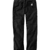 Carhartt Men's Rugged Flex Relaxed Fit Dungaree Pants - Black