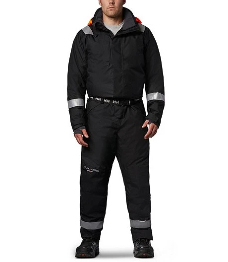 Helly Hansen Workwear Men's Bifrost Insulated Coverall - Black 4 Helly Hansen Workwear Men's Bifrost Insulated Coverall - Black - Image 2