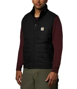 Carhartt Men's Gilliam Water Repllent Vest - Black -Helly Hansen shop 285910 102286 001 PROD 1 BLACK