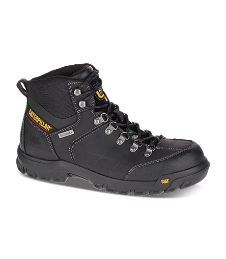 CATERPILLAR CAT Men's Threshold 6 In Steel Toe Steel Plate Waterproof Work Boots - ONLINE ONLY 4 CATERPILLAR CAT Men's Threshold 6 In Steel Toe Steel Plate Waterproof Work Boots - ONLINE ONLY - Image 2