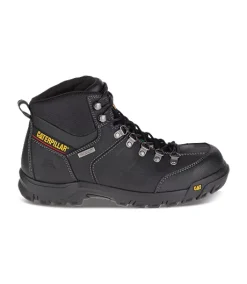 CATERPILLAR CAT Men's Threshold 6 In Steel Toe Steel Plate Waterproof Work Boots - ONLINE ONLY 9 CATERPILLAR CAT Men's Threshold 6 In Steel Toe Steel Plate Waterproof Work Boots - ONLINE ONLY -Helly Hansen shop 292371 P722535 PROD 2 BLACK