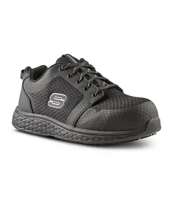 Skechers Work Men's Aluminum Toe Steel Plate Lace Up Athletic Safety Shoes - Black -Helly Hansen shop 292487 99999068 PROD 1 BLACK