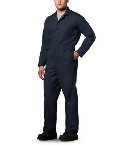 DAKOTA Men's Unlined VISA Fabric Work Coveralls -Helly Hansen shop 296 W993 PROD 1 NAVY
