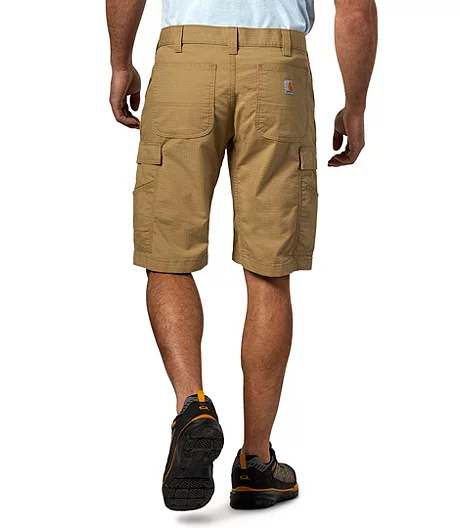 Carhartt Men's Force Broxton Ripstop Cargo Shorts - Dark Khaki 4 Carhartt Men's Force Broxton Ripstop Cargo Shorts - Dark Khaki - Image 2