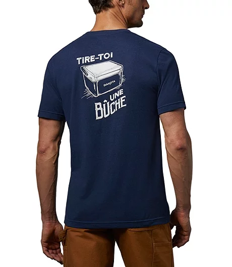 Dakota Workpro Series Men's Tire-Toi Une Bûche T-Shirt 3 Dakota Workpro Series Men's Tire-Toi Une Bûche T-Shirt