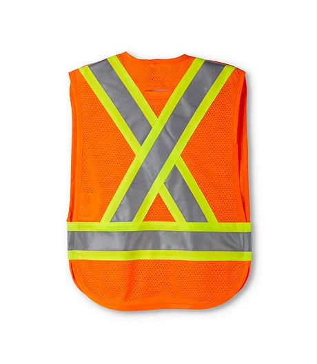Viking Men's Mesh Safety Vest 4 Viking Men's Mesh Safety Vest - Image 2