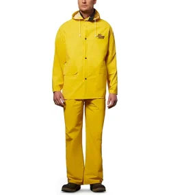 McCordick Glove And Safety Men's 3-Piece PVC Rain Suit -Helly Hansen shop 30629 R2YFRPVC3 PROD 1 BRYELL