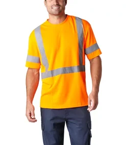 Coolworks Men's Orange Hi-Vis T-Shirt