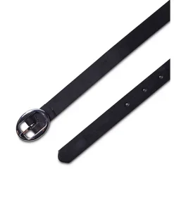 Denver Hayes Women's Split Leather Belt -Helly Hansen shop 309095 6DUHDHAS LJ5479 PROD 1 BLACK