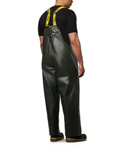 Viking Men's PVC/Polyester Bib Rain Pant -Helly Hansen shop 31215 4110P PROD 2 DKGRN