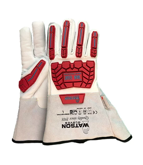 WATSON GLOVES Van Goat Ansi Cut A5 C100 Lined Goatskin Gloves - ONLINE ONLY 3 WATSON GLOVES Van Goat Ansi Cut A5 C100 Lined Goatskin Gloves - ONLINE ONLY