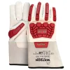 WATSON GLOVES Van Goat Ansi Cut A5 Goatskin Gauntlet Gloves - ONLINE ONLY -Helly Hansen shop 318521 549TPR PROD 1 WTRED
