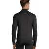 DAKOTA Men's DriWear Performance Long Sleeve Mock Neck Top -Helly Hansen shop 324241 6BSDDKFBDW123 PROD 2 BLKMEL