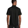 Dakota Workpro Series Men's Snap Front Stretch Poly Cotton Short Sleeve Work Shirt -Helly Hansen shop 325227 1AABDWS 1976 PROD 2 BLACK