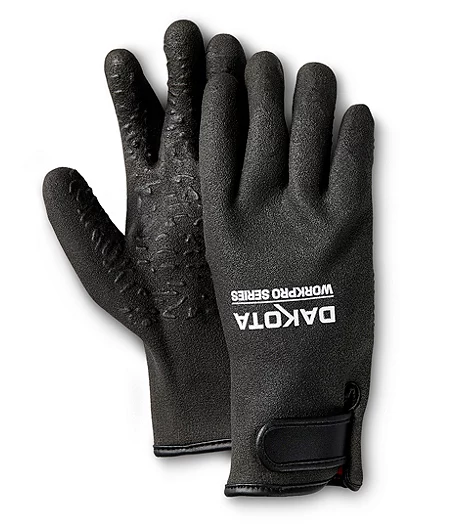 Dakota Workpro Series Men's Ultra Grip Gloves With Velcro Strap 3 Dakota Workpro Series Men's Ultra Grip Gloves With Velcro Strap