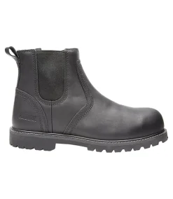 Kodiak Men's Mckinney Chelsea 6 Inch Composite Toe Composite Plate Waterproof Work Boots Black - ONLINE ONLY