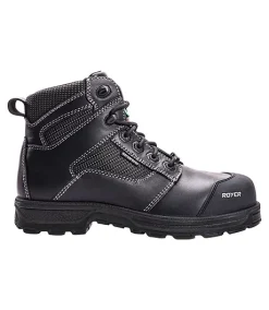 LP Royer Men's Agility Arctic Grip 6 Inch Composite Toe Composite Plate Work Boots - ONLINE ONLY -Helly Hansen shop 333567 5608AG PROD 1 BLACK