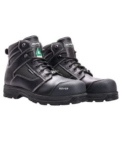 LP Royer Men's Agility Arctic Grip 6 Inch Composite Toe Composite Plate Work Boots - ONLINE ONLY -Helly Hansen shop 333567 5608AG PROD 2 BLACK