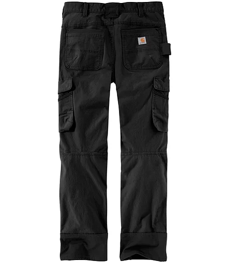 Carhartt Men's Rugged Flex Steel Mid Rise Cargo Work Pants - Black 4 Carhartt Men's Rugged Flex Steel Mid Rise Cargo Work Pants - Black - Image 2
