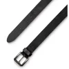 Denver Hayes Full Grain Leather Belt -Helly Hansen shop 345238 6CTGDHAS70353 PROD 1 BLACK