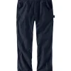 Carhartt Men's Rugged Flex Relaxed Fit Heavyweight Cotton Duck Dungaree Work Pants - Navy 1 Carhartt Men's Rugged Flex Relaxed Fit Heavyweight Cotton Duck Dungaree Work Pants - Navy -Helly Hansen shop 345550 103279 I26 PROD 1 NAVY