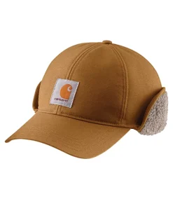 Men's Rain Defender Canvas Earflap Cap - Carhartt Brown 7 Men's Rain Defender Canvas Earflap Cap - Carhartt Brown -Helly Hansen shop 346614 104880 BRN PROD 1 CRHBRO