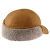 Men's Rain Defender Canvas Earflap Cap - Carhartt Brown -Helly Hansen shop 346614 104880 BRN PROD 2 CRHBRO