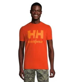 Helly Hansen Workwear Men's Crewneck Graphic Work T Shirt -Helly Hansen shop 351224 79261 291 PROD 1 DRKORG