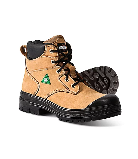 Aggressor Women's 6 Inch Lynx II Steel Toe Steel Plate Work Boots - Brown 6 Aggressor Women's 6 Inch Lynx II Steel Toe Steel Plate Work Boots - Brown - Image 4