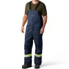 Helly Hansen Workwear Men's Thompson Insulated Bib Overalls With Reflective Tape - Navy -Helly Hansen shop 35211 76512 PROD 1 NAVY