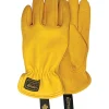 WATSON GLOVES Women's The Duchess Gold Deerskin Glove - ONLINE ONLY